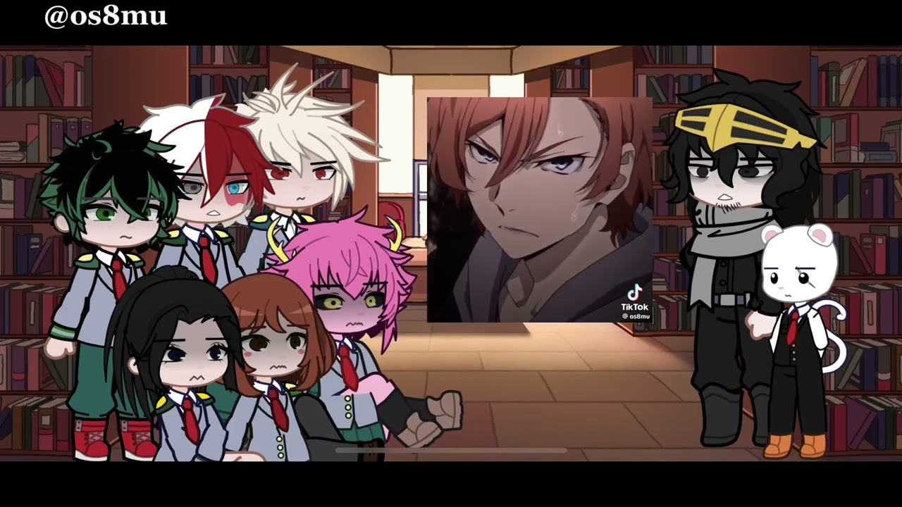 Mha react to Soukoku | AU | WWT | 2X speed