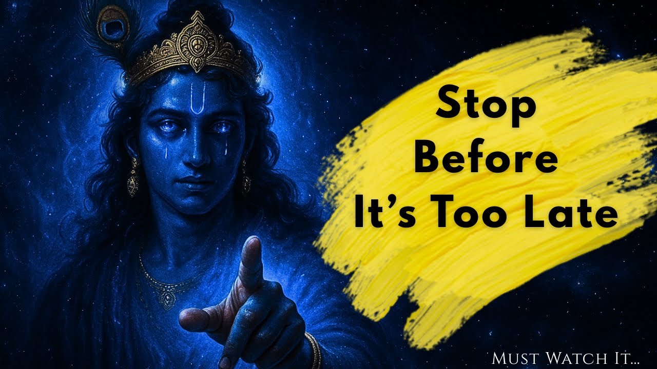 You&rsquo;re About to Make a Big Mistake &mdash; Krishna Wants You to Stop Now