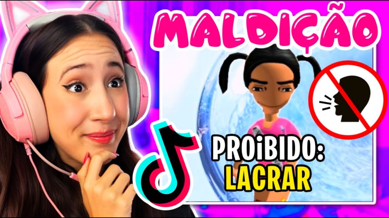 💀A MALDIÇÃO DO LACRE PROIBIDO... 😂 HISTORINHAS ENGRAÇADAS de ROBLOX!