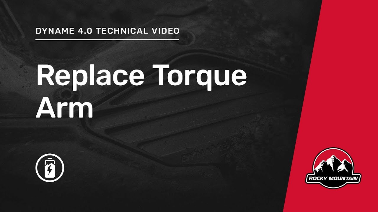 Dyname 4.0 - How to replace the torque arm