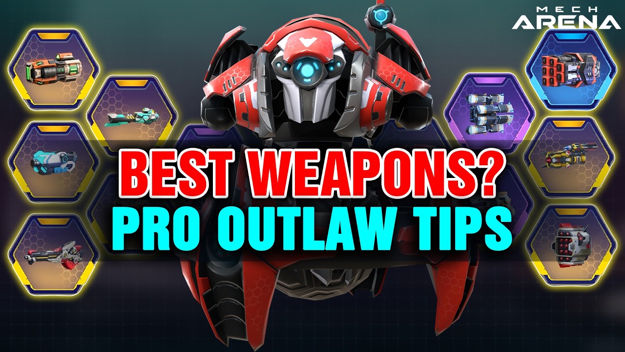 BEST Outlaw Weapons + Advanced Tips Guide | Mech Arena