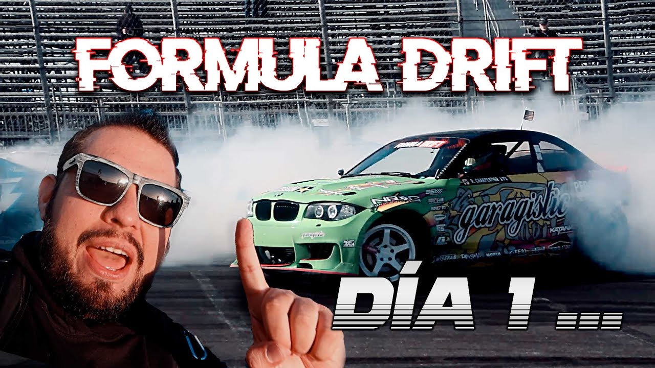 Ch0ques, Caucho quemado y mucho Drift!! - Formula Drift Long Beach 2025 Día 1
