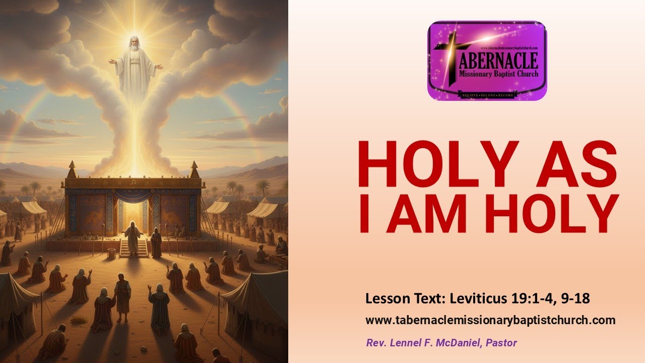 Holy as I Am Holy - February 8, 2026