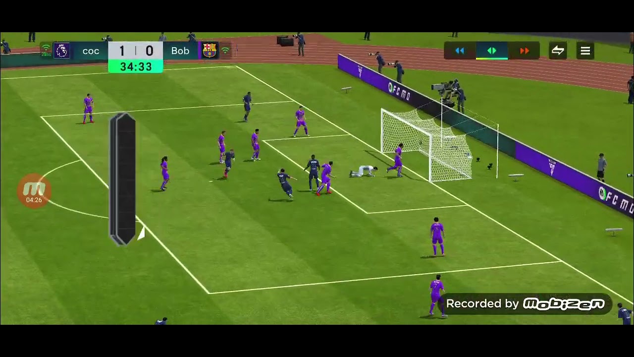 Je joue à FC mobile