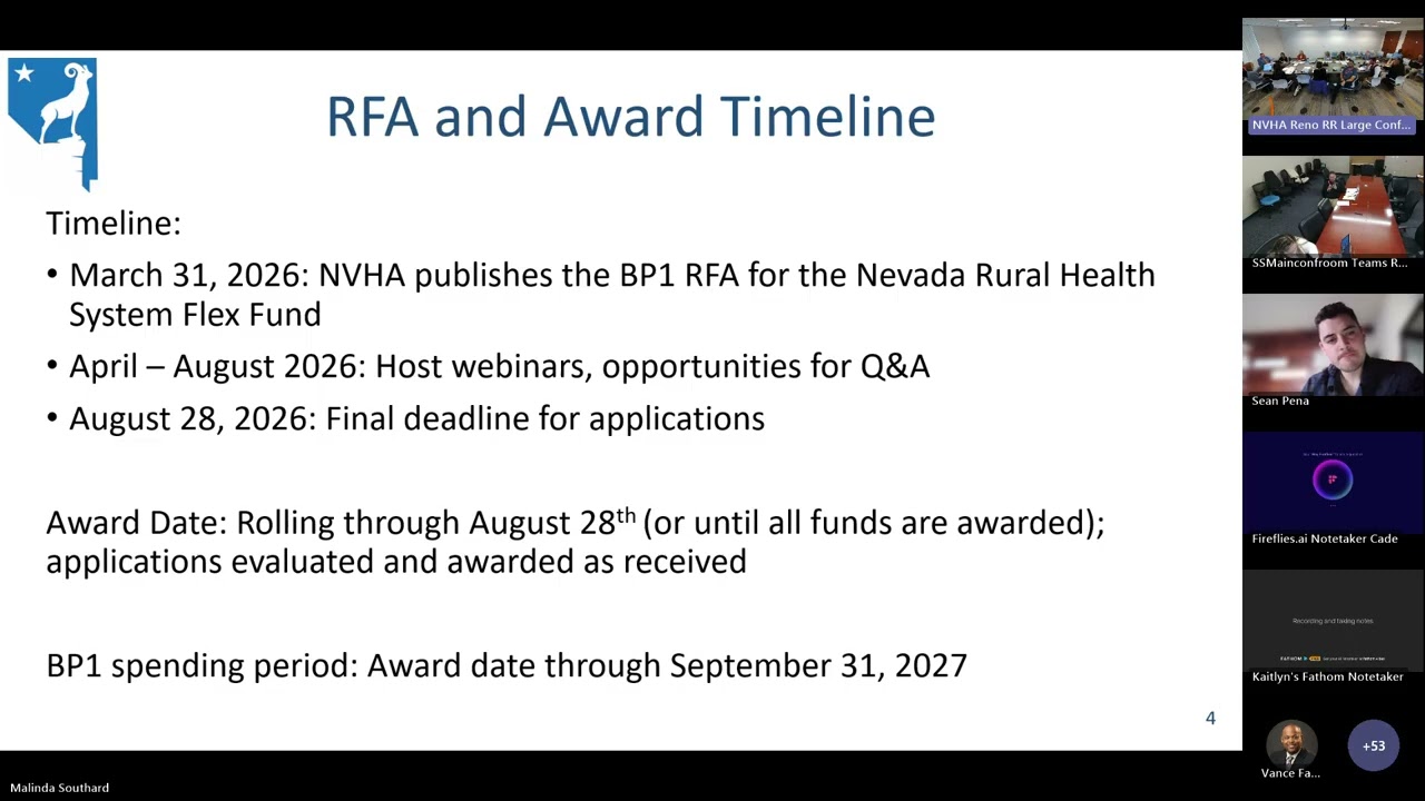 Rural Health Transformation Steering Committee Meeting Part 2 - March 11, 2026