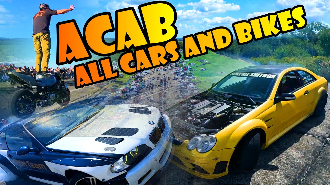 ACAB - All Cars And Bikes - Flugplatz Allstedt - FPV chasing