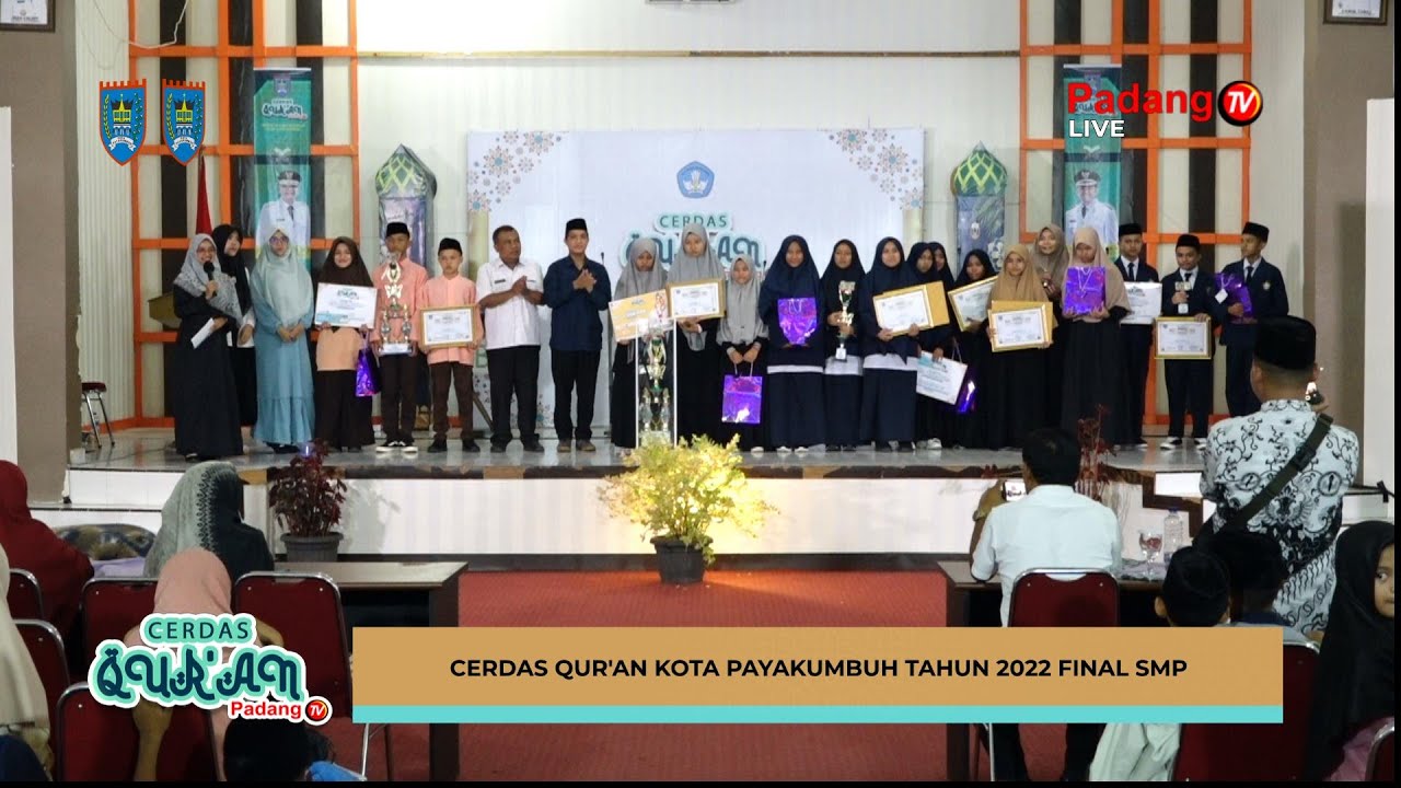 LIVE : Cerdas Qur'an Kota Payakumbuh Tahun 2022 Final SMP