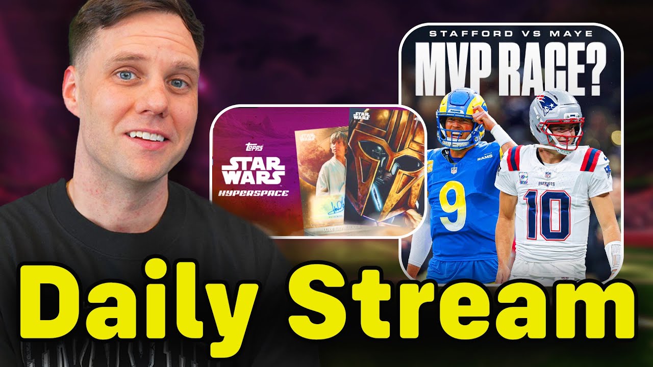 DAILY STREAM: DRAKE MAYE MVP!? STAR WARS HYPER SPACE & MOST WANTED SNKRS!