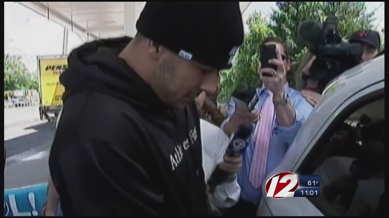 Aaron Hernandez Visits Lawyer and Gilette