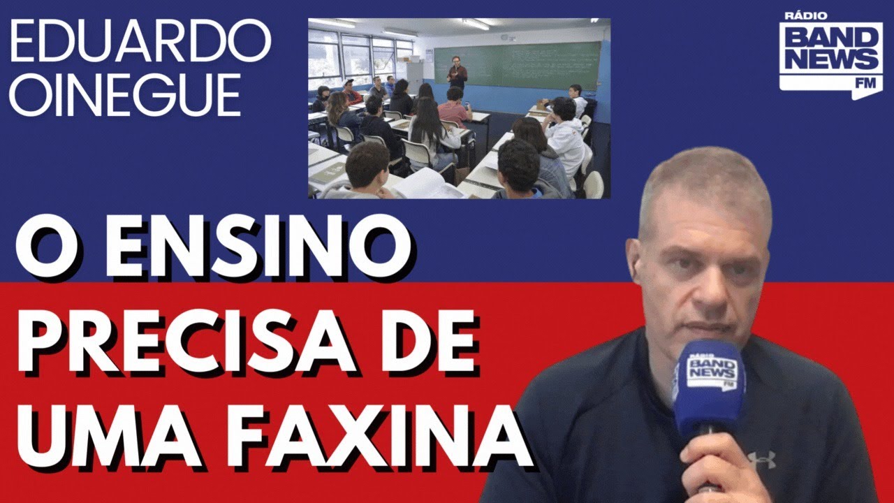 Oinegue: Quando vamos dar &agrave; educa&ccedil;&atilde;o a mesma aten&ccedil;&atilde;o que reservamos &agrave; economia?