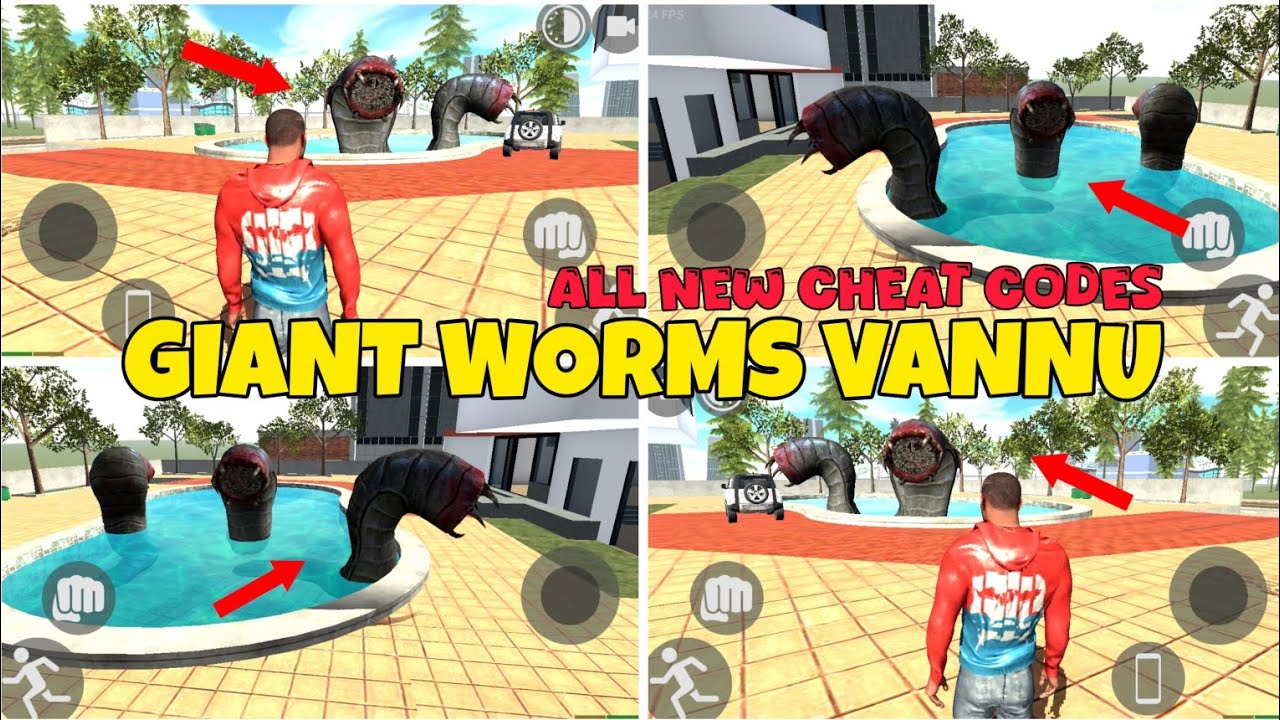 GIANT WORMS വന്നു 😍 | ALL NEW CHEAT CODES 🔥 | KING OF GAMING | INDIAN BIKES DRIVING 3D | (മലയാളം)