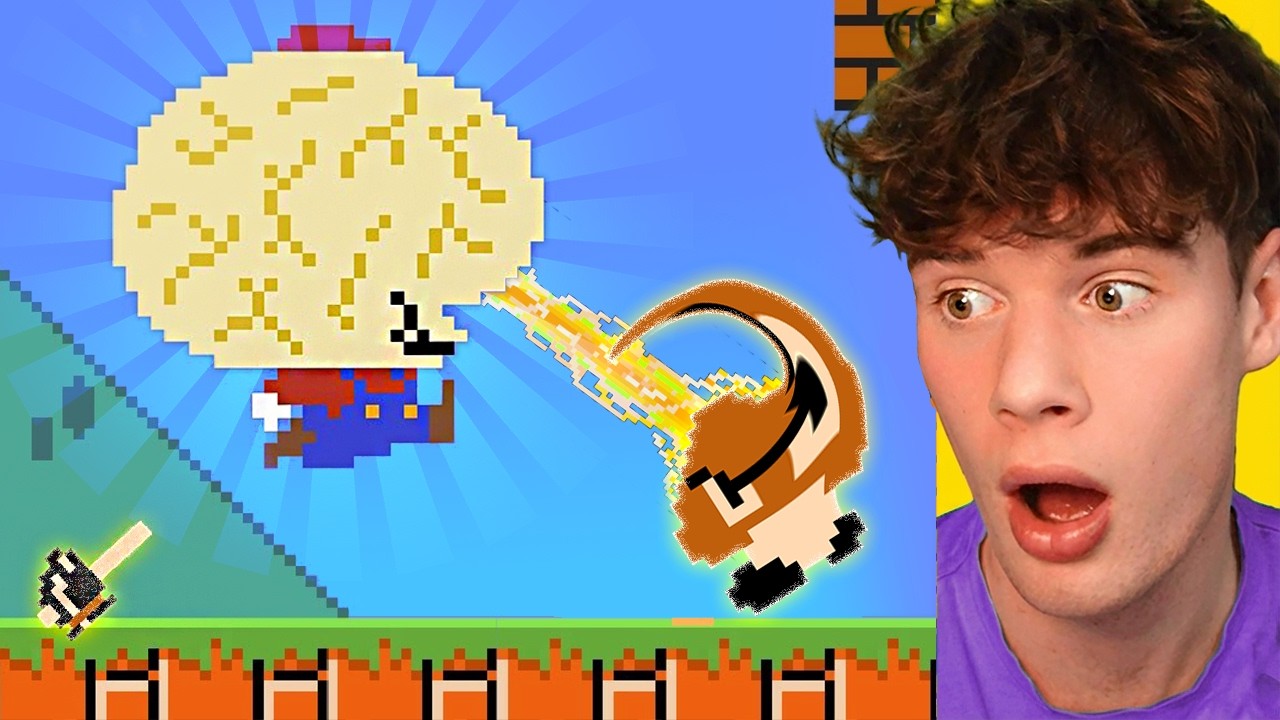 Everytime Mario Jumps, He GETS WIDER…