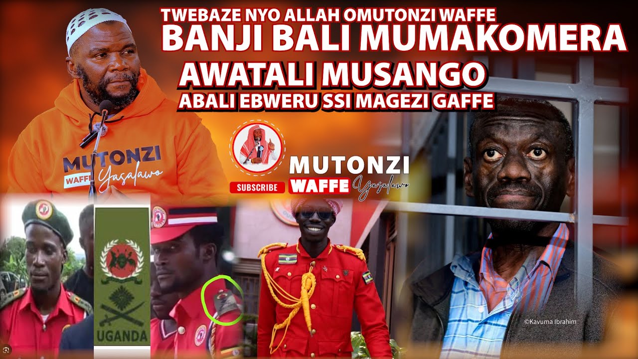 2025 FRIDAY KHUTUBA   JINJA TWEBAZE NYO ALLAH WAFFE  BANJI BALI MUMAKOMERA ABALI EBWERU SSI MA