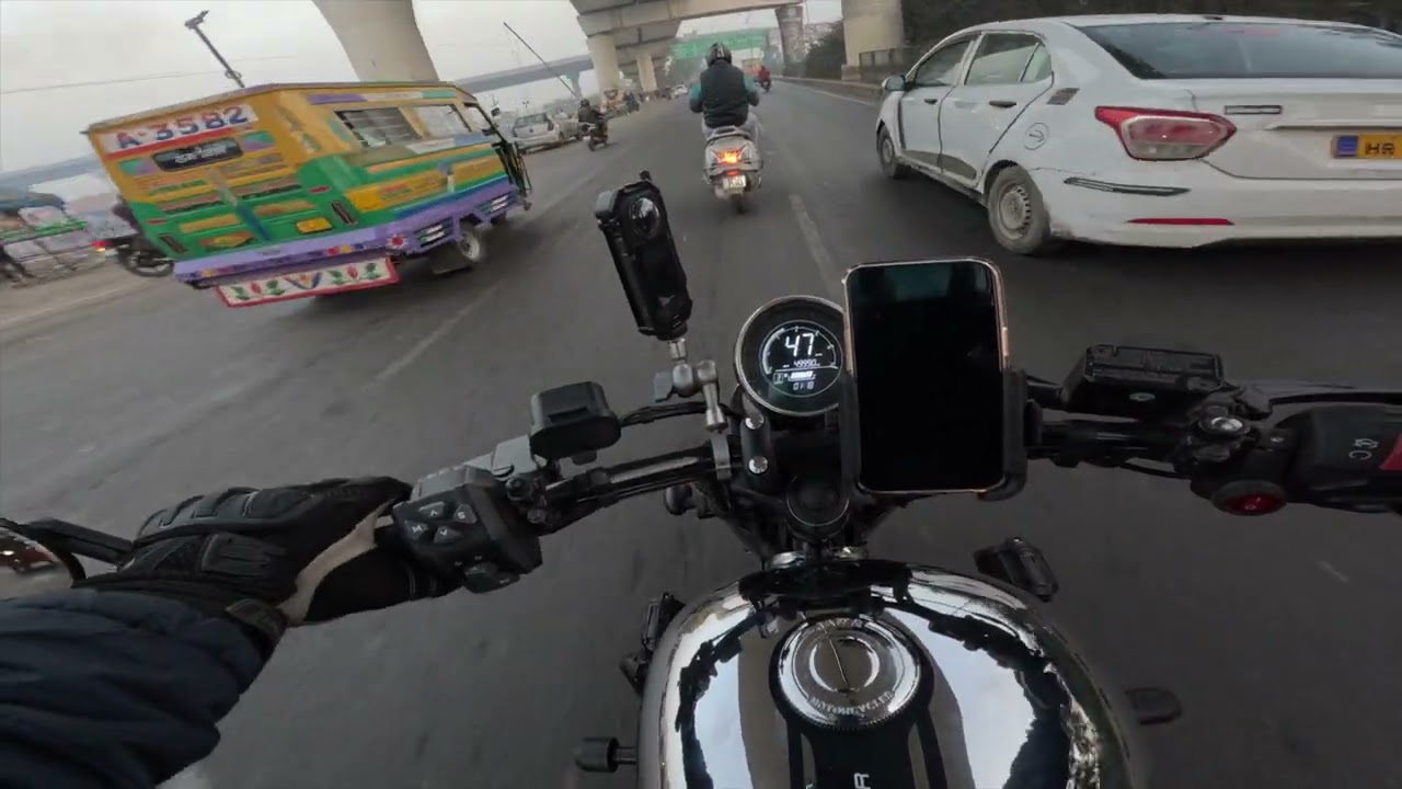 Scooter Girl Reaction 😍 | Indirapuram Bike Vlog | Surprise Coming