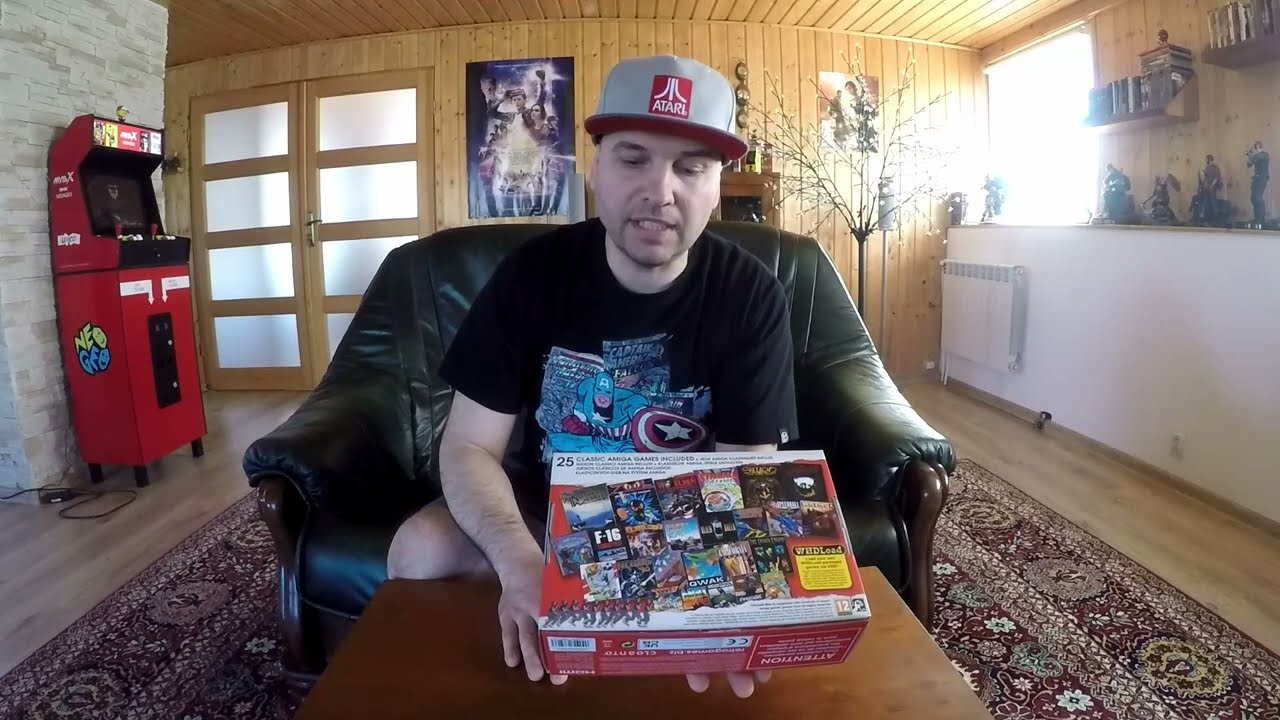 The A500 Mini -- recenzja miniaturowej Amigi 500 ,rozpakowanie ,prezentyacja ,unboxing