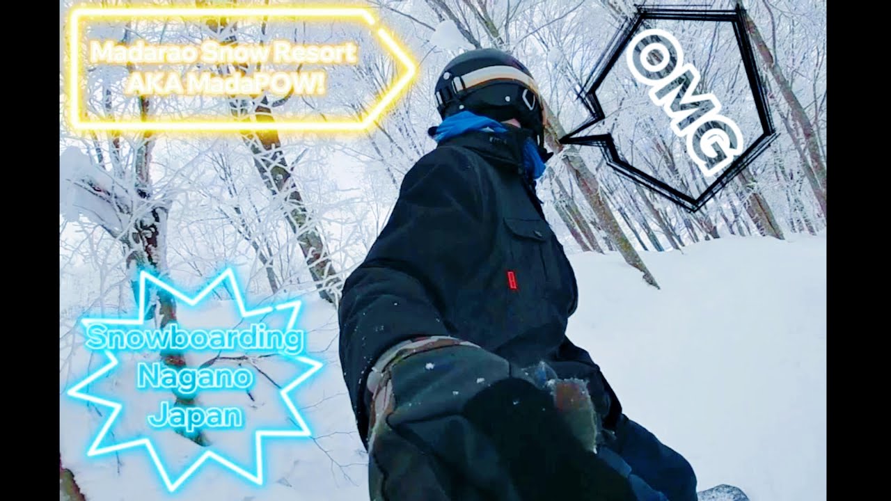 Japan Snowboarding: Nagano's most underrated snow resort? #japow