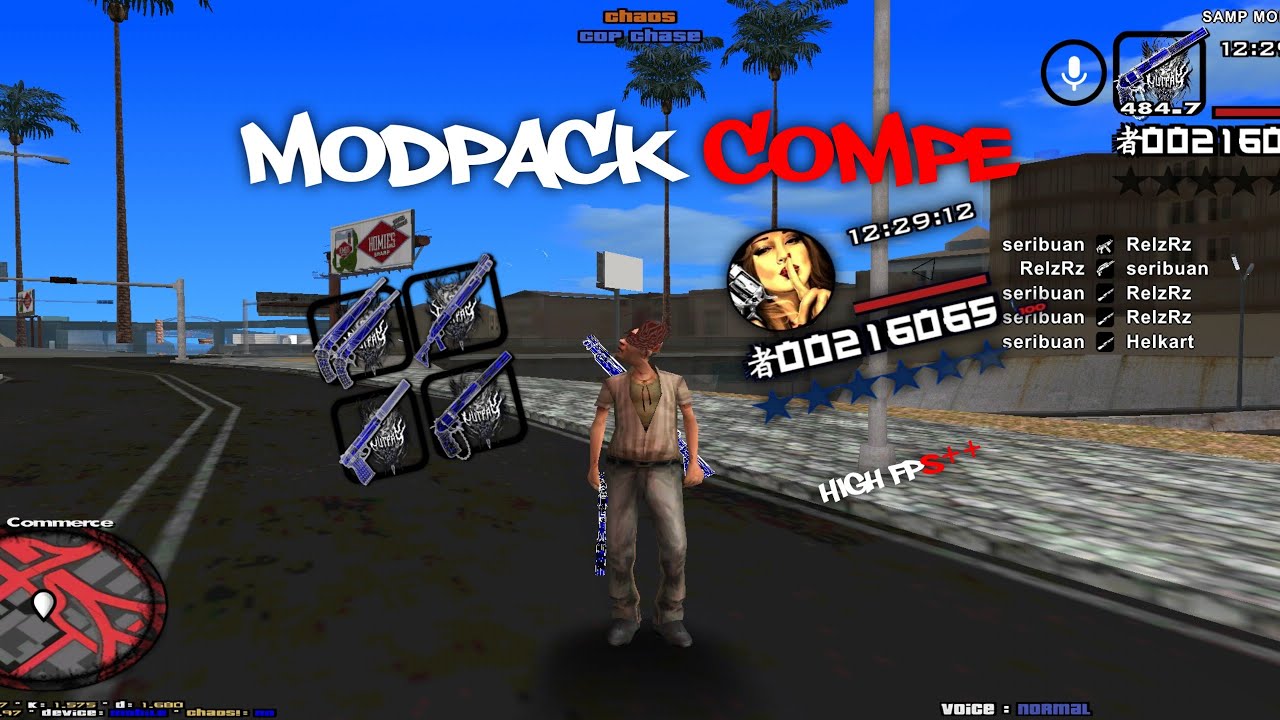 MODPACK COMPE HIGH FPS RINGAN, FOR MOBILE/ANDROID SUPP CLIENT JAMES!