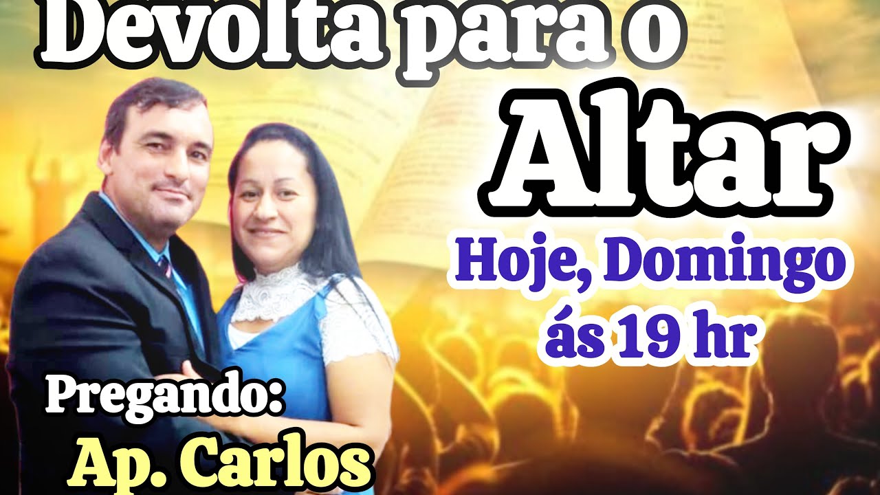 APÓSTOLO CARLOS ALEXANDRE está ao vivo!