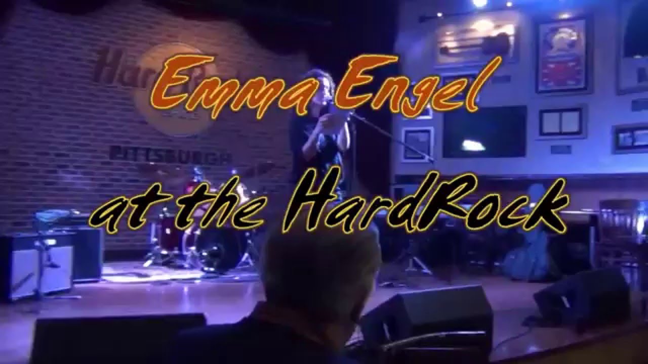 Emma Engel at the Hardrock Cafe, Pittsburgh