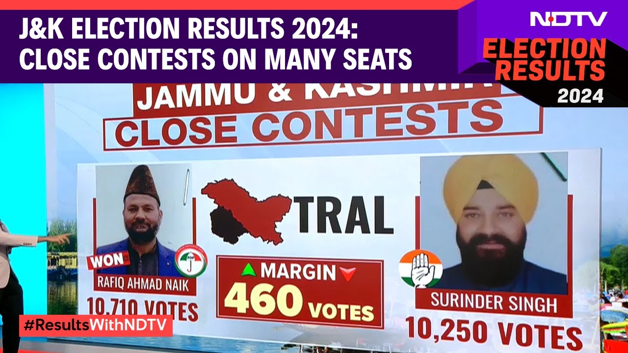 J&K Election Results 2024: Close Contests On Many Seats