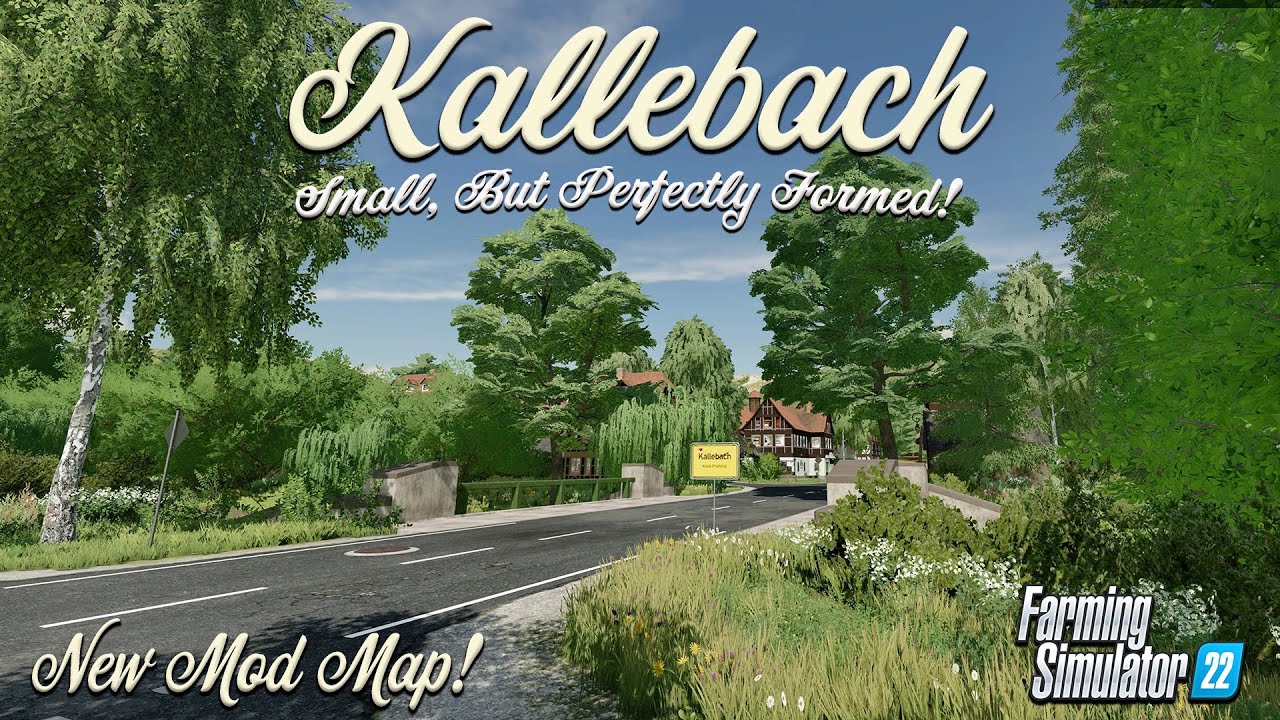 Farming Simulator 22 PERFECTION!! “KALLEBACH” NEW MOD MAP! MAP TOUR! (Review) PS5.