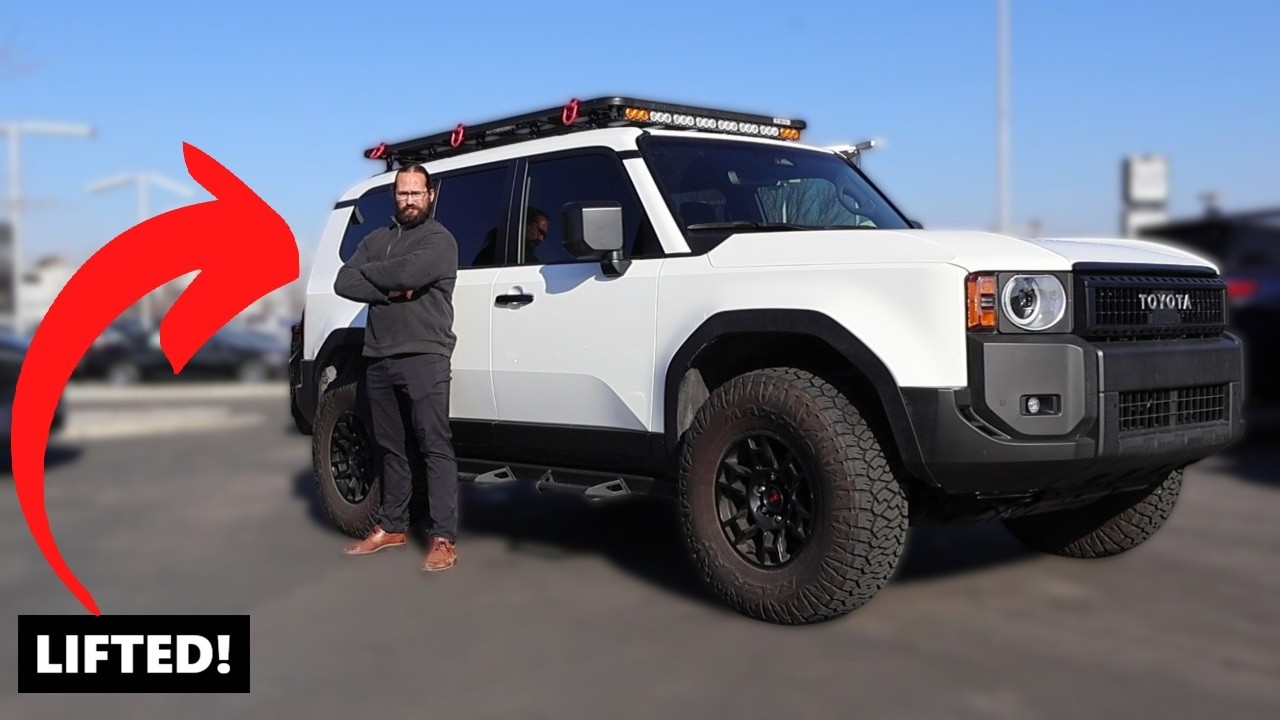 Идеально! //Завышенная подвеска Toyota Land Cruiser//