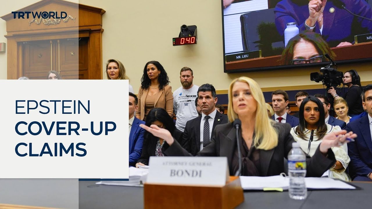 US attorney general clashes with Democrats over Epstein files