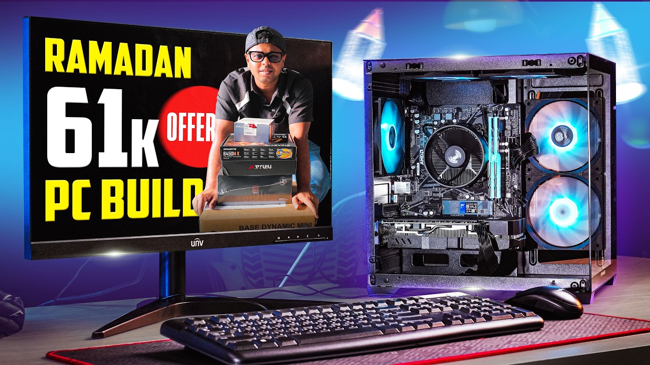 ৬০,৯০০ টাকার Ramadan Special Offer Build ft. Ryzen 5 5500 + RX 580