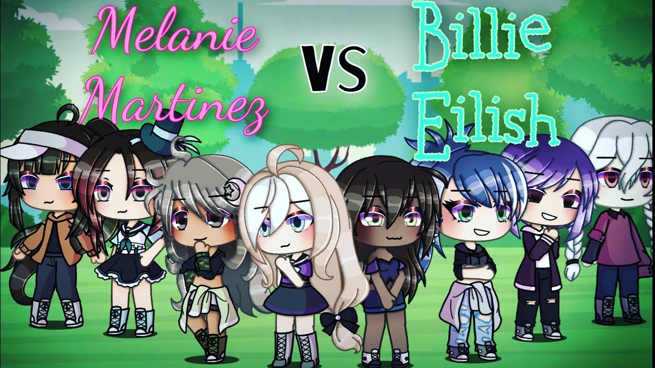 ||Melanie Martinez VS Billie Eilish||gacha life singing battle||