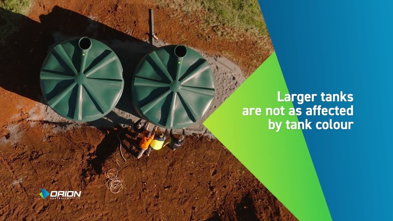 Choosing the Right Water Tank Colour: Aesthetic & Practical Tips from Orion Australia