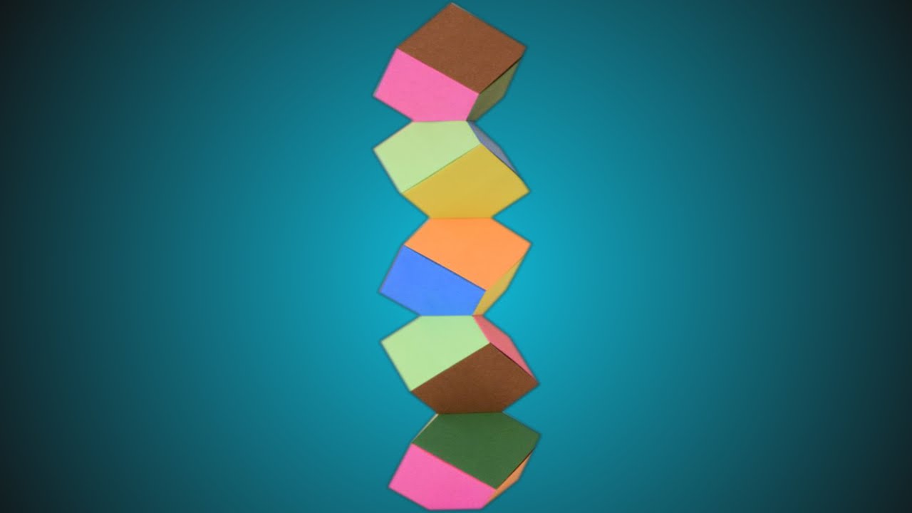 Origami Columbus Tower (Dave Mitchell)