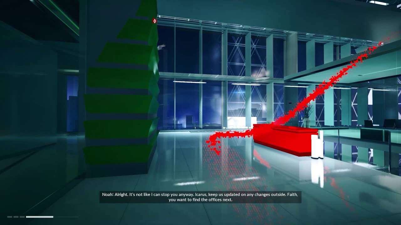 Mirror's Edge  office architecture