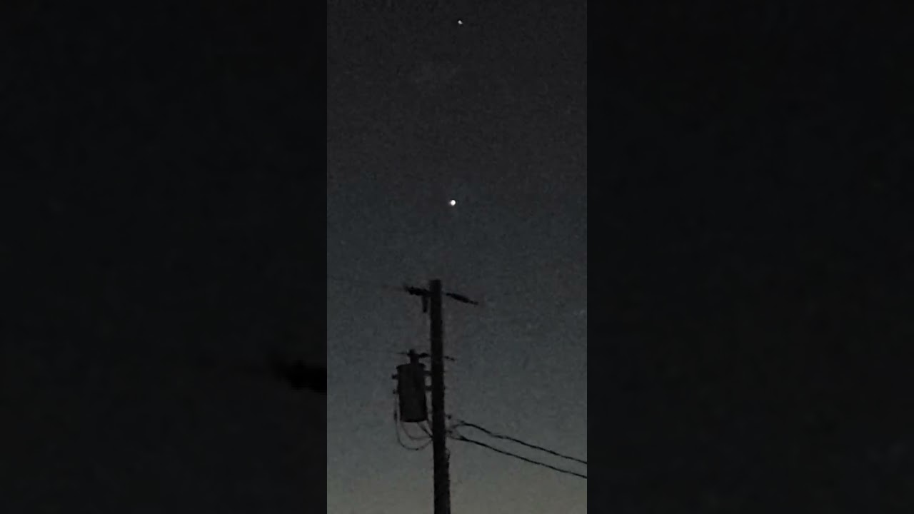 5 UFOs glowing objects over Norman, OK.US Part 3