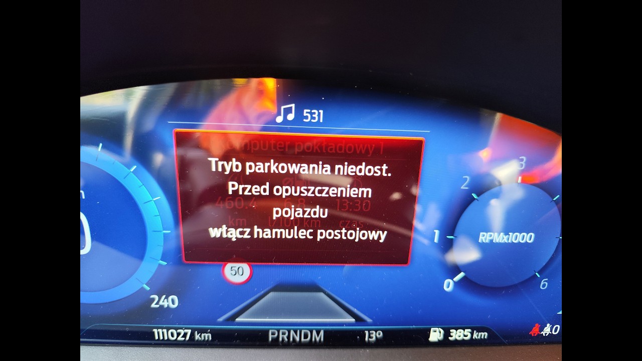 Jak włączyć bieg Neutralny Ford Focus MK4 / Kuga MK2 skrzynia A8