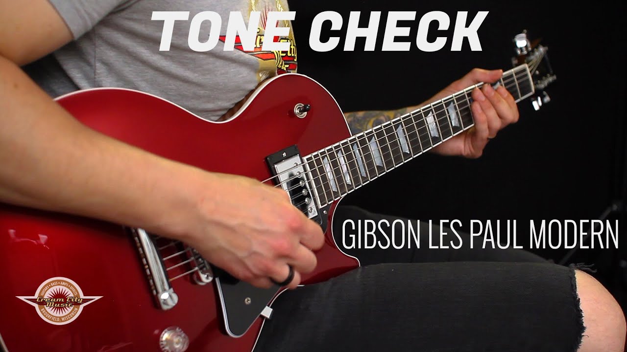 TONE CHECK: Gibson Les Paul Modern Guitar Demo | No Talking