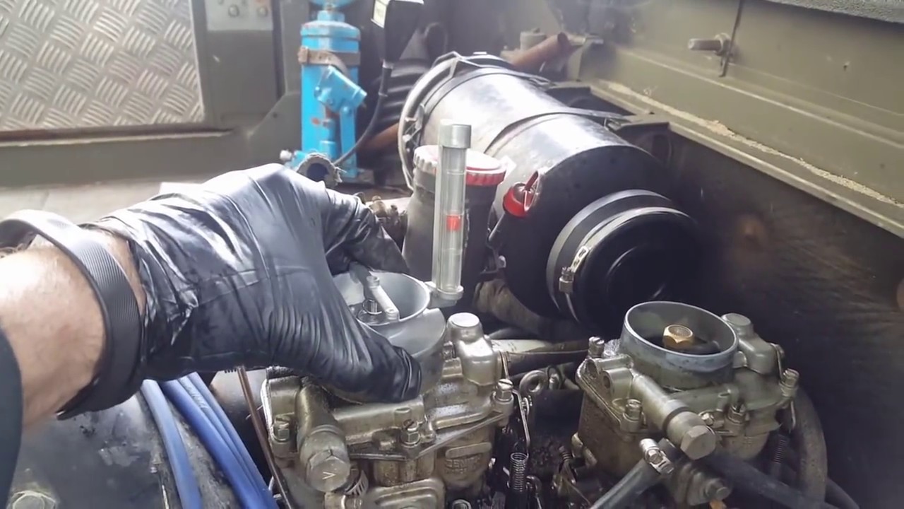 Pinzgauer Dual Carb Synchronization