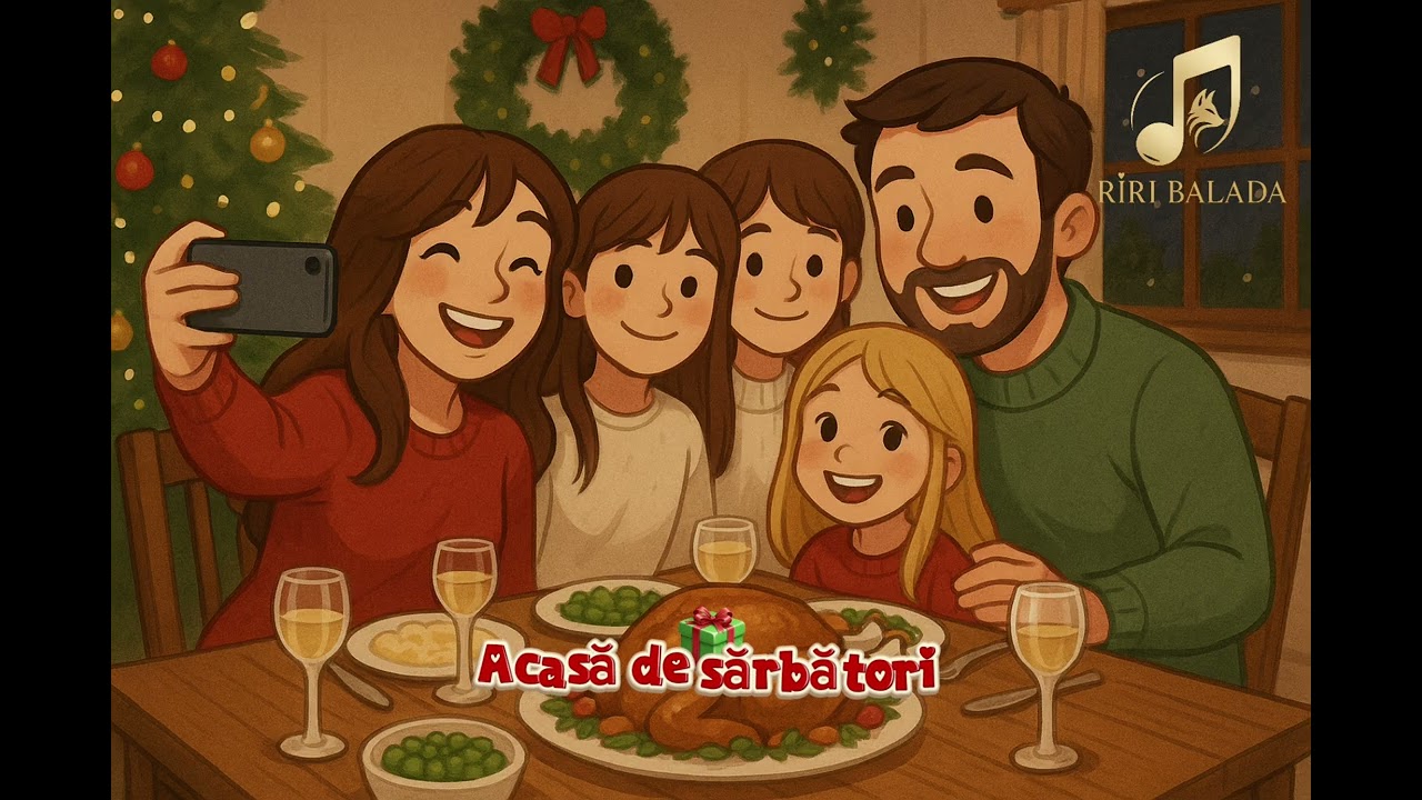 Acasă de sărbători &ndash; Riri și familia, la masa inimii 🤍🎄--Riri Balada Official 