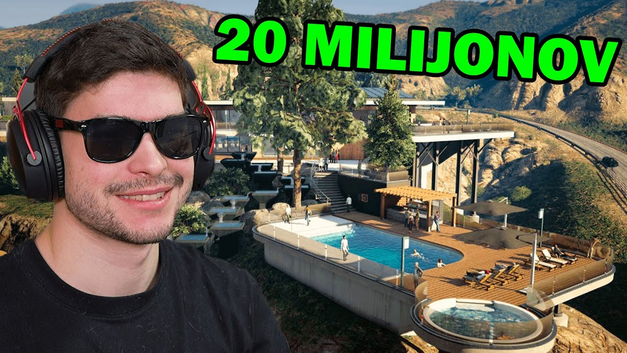KAKO IZGLEDA NAJDRAŽJA VILA V GTA5 ONLINE!