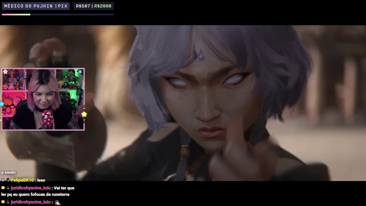 Riyuuka reagindo O Fim do Crep&uacute;sculo | Anima&ccedil;&atilde;o da Temporada 3 2025 &ndash; League of Legends #1