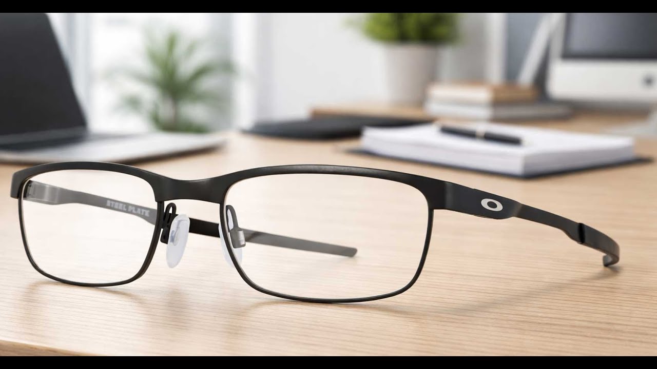 Eric's Oakley 3222 Steel Plate | Zeiss SmartLife Progressive | DuraVision Gold Anti-glare