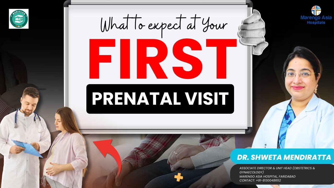 What To Expect at Your First Prenatal Visit? | First Trimester of Pregnancy | Dr. Shweta Mendiratta