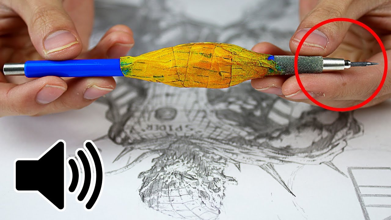 ASMR Рисование и стирание! - Удовлетворяющие звуки карандаша и ластика!