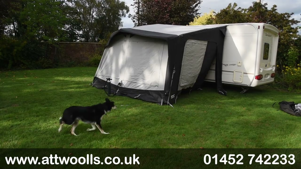 Telta Estate Air 390 Awning Pitching & Packing Video