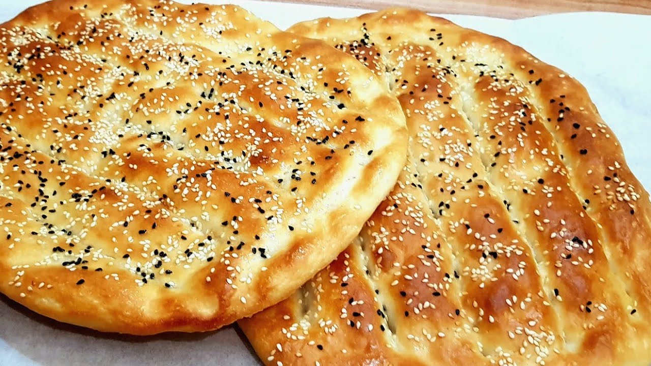 طريقة الخبز الايراني ( نان بربري )