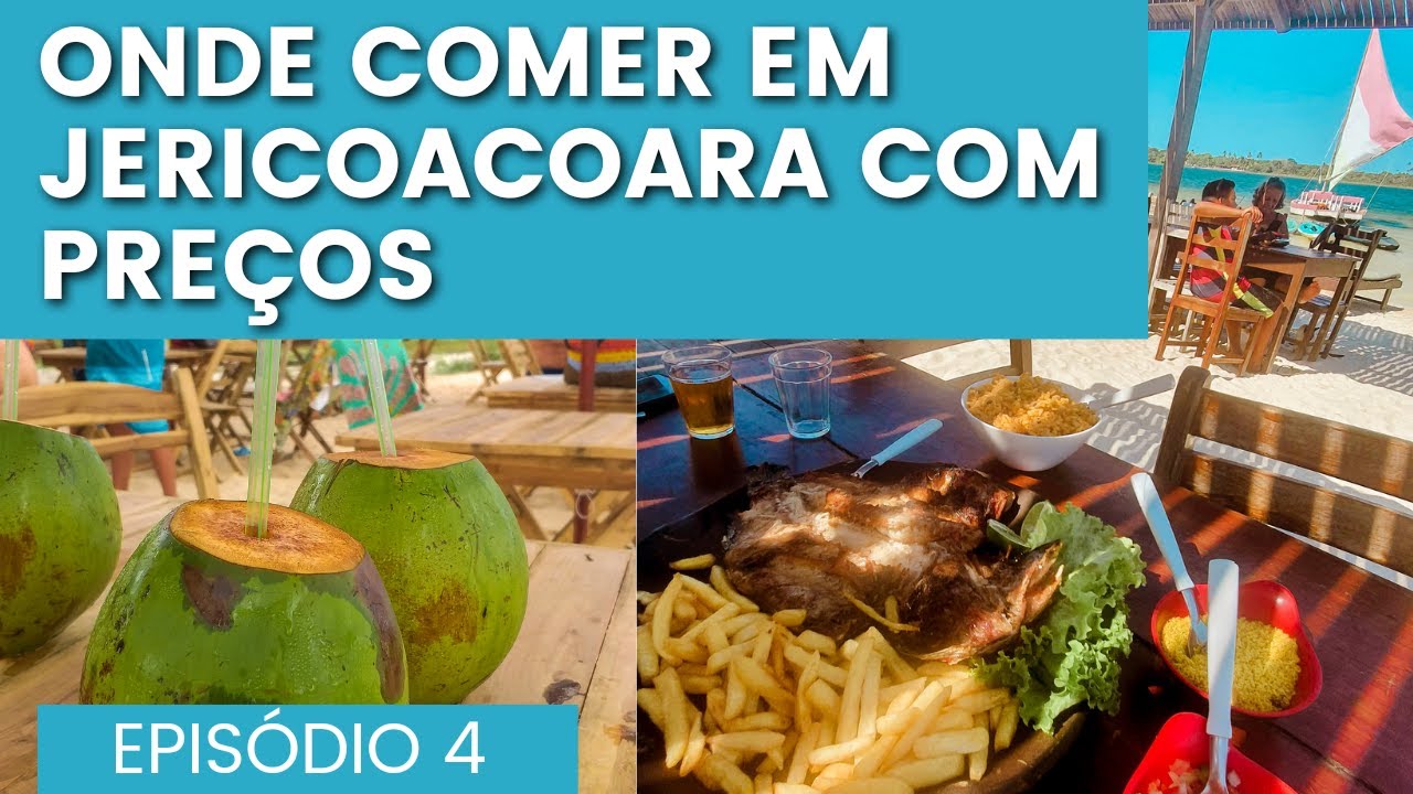 MAIS DE 20 LUGARES PRA COMER EM JERICOACOARA  | EP4 | JERI REAL