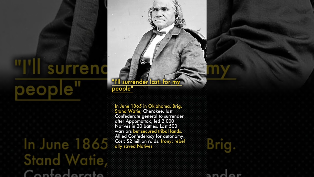 🪶 Stand Watie: Last Confederate General, Native Warrior 🏹⚔️