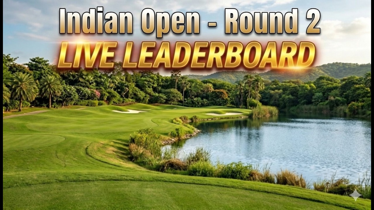 HERO INDIAN OPEN - DP World Tour - Round 2 - Golf Live Leaderboard -  27.3.2026