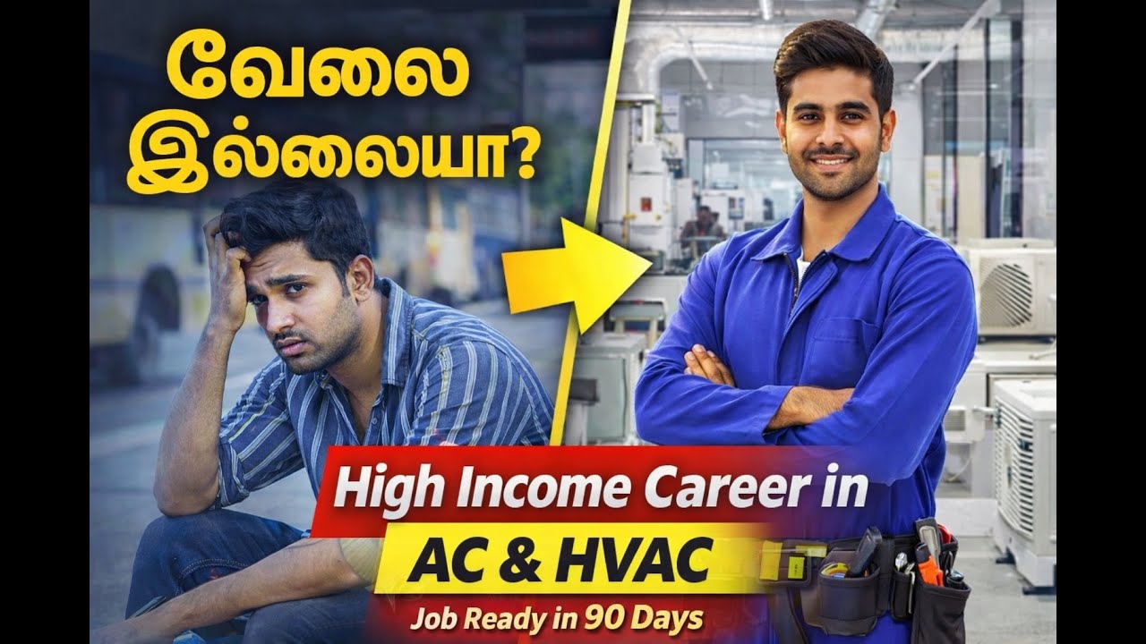 AC Repairing course  in Tamil Nadu , HVAC and AC Technician Training