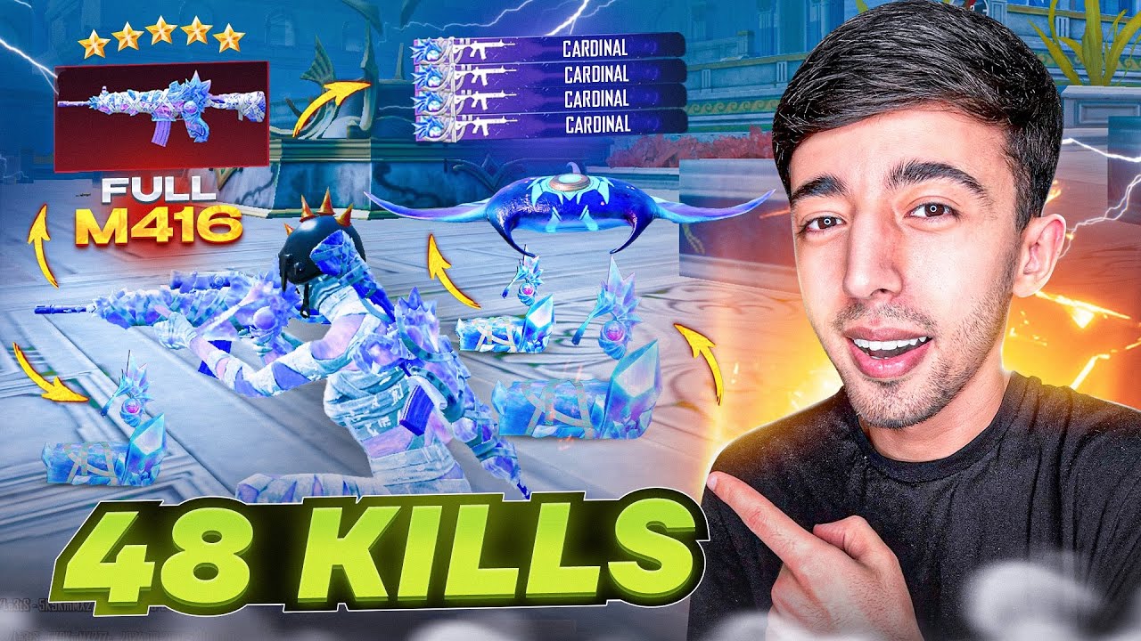 YANGI M416 VA CHIROYLI TOP-1 🔥 120-FPS PUBG MOBILE!!!
