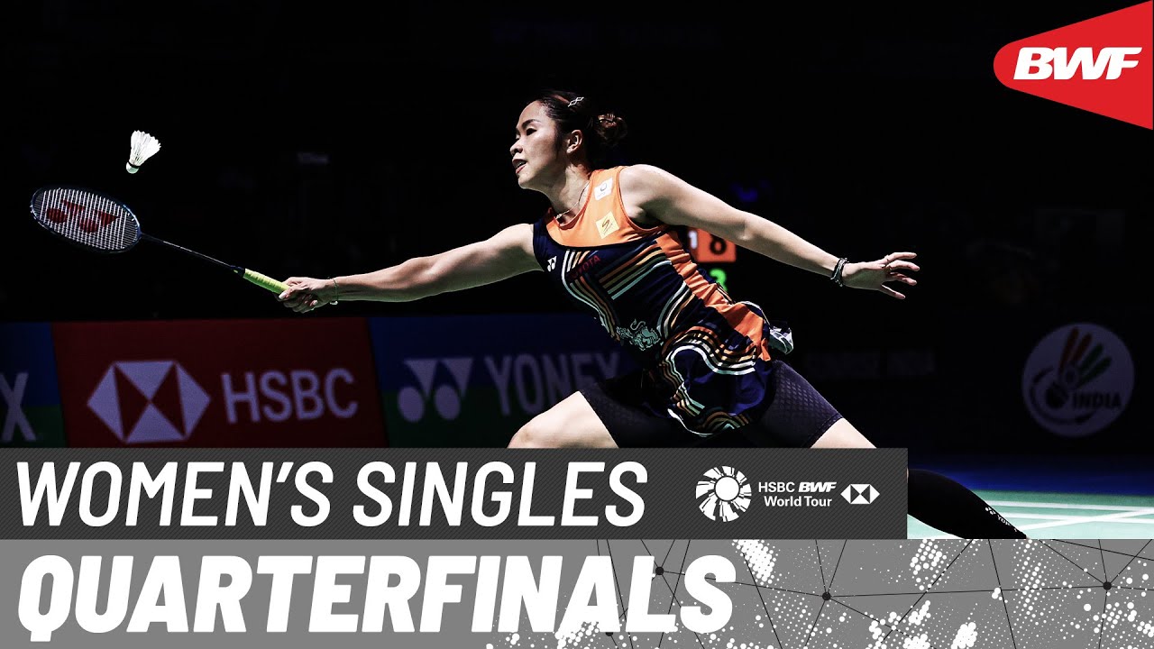 YONEX-SUNRISE India Open 2026 | Ratchanok Intanon (THA) [7] vs Beiwen Zhang (USA) | QF
